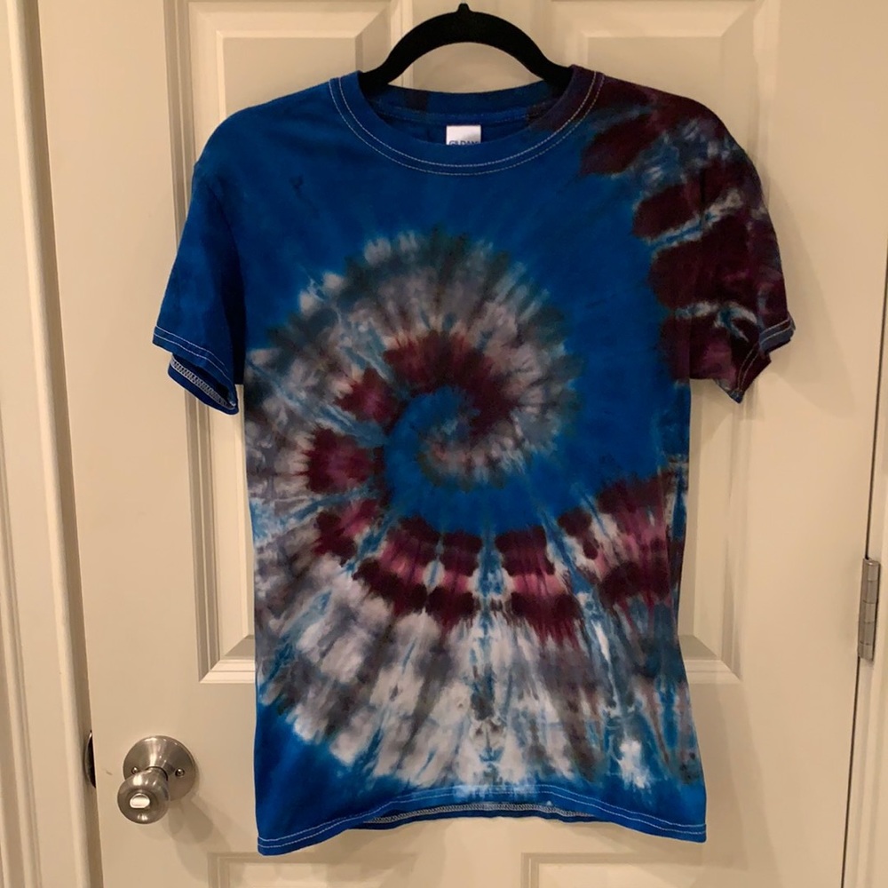 Handmade tie dye tee.